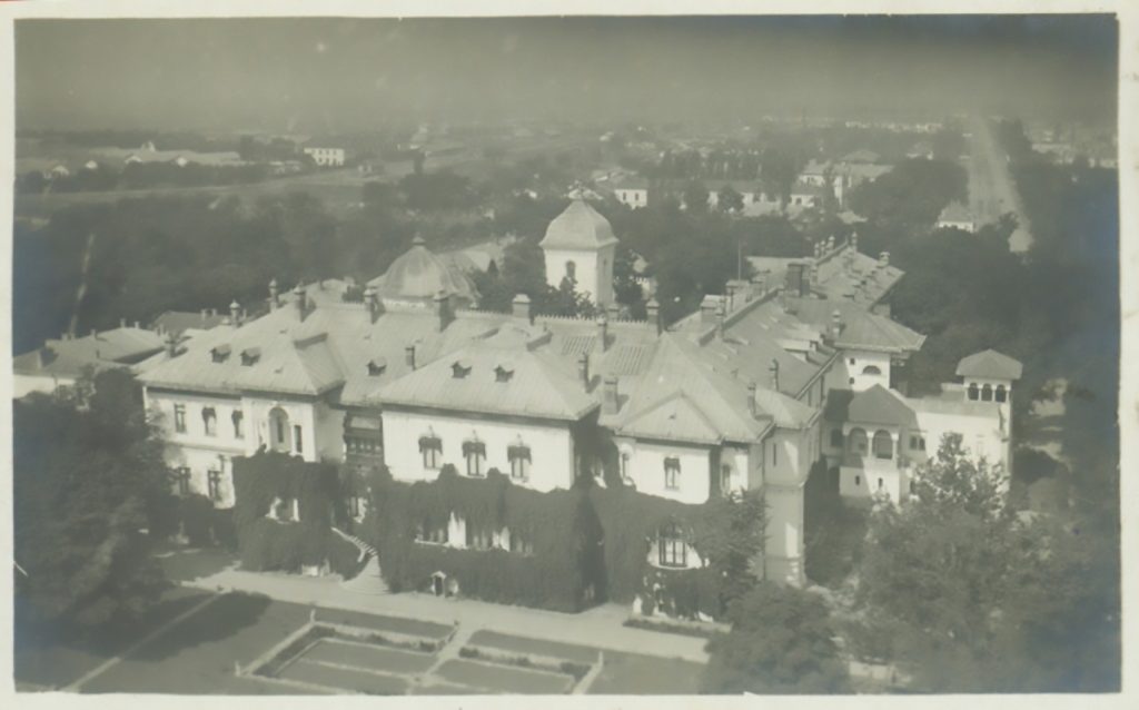 palatul cotroceni vedere aeriana