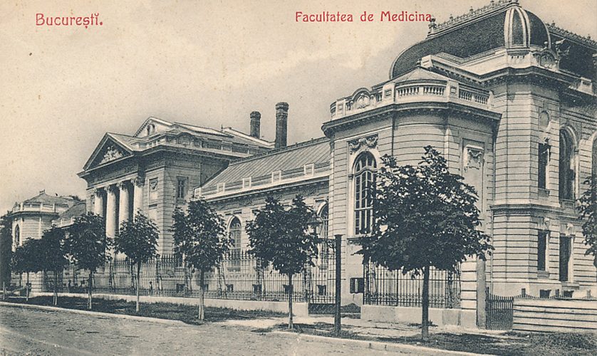 facultatea de medicina umana bucuresti cca 1910 poze vechi