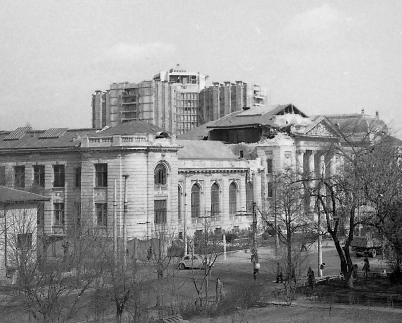 Facultatea de Medicina Umana dupa cutremurul din 4 Martie 1977