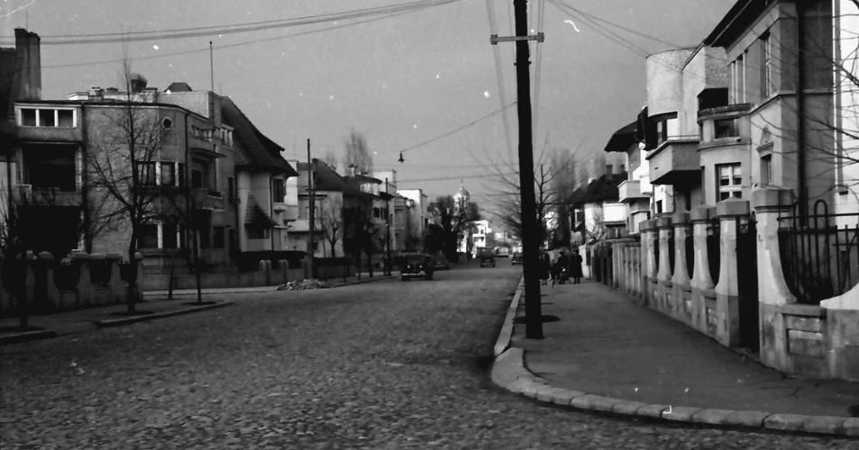 willy pragher -poze imagini vechi strada doctor lister poza din anul 1939 CARTIER Cotroceni Bucuresti