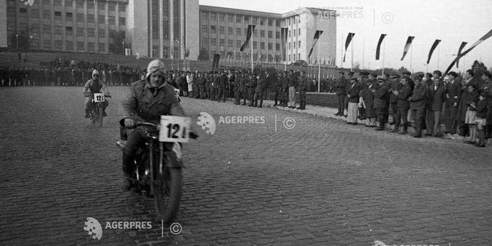 bucuresti poze vechi - cartier cotroceni - 1949 anul acadaemia militara fara statuie