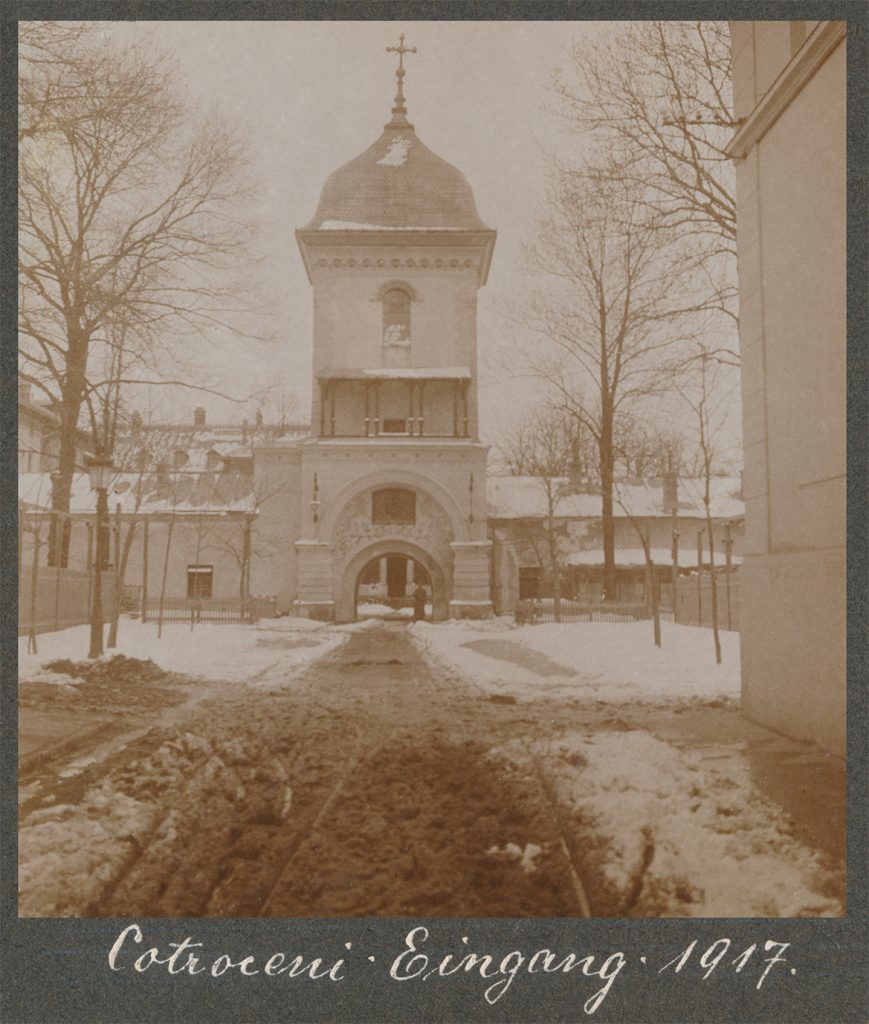 sepia photo palatul cotroceni in timpul ocupatiei germane bucuresti anul 1917 poze vechi imagini vechi fotografii antebelice bucurestiul vechi cadre foto vintage