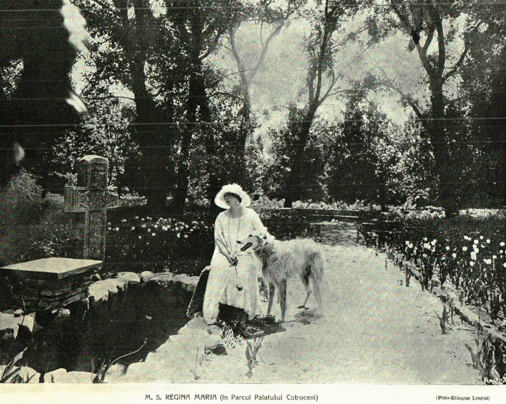 M.S. Regina Maria in Parcul Palatului Cotroceni -perioada interbelica bucurestii vechi bucuresci bukarest- foto Etienne Lonyai